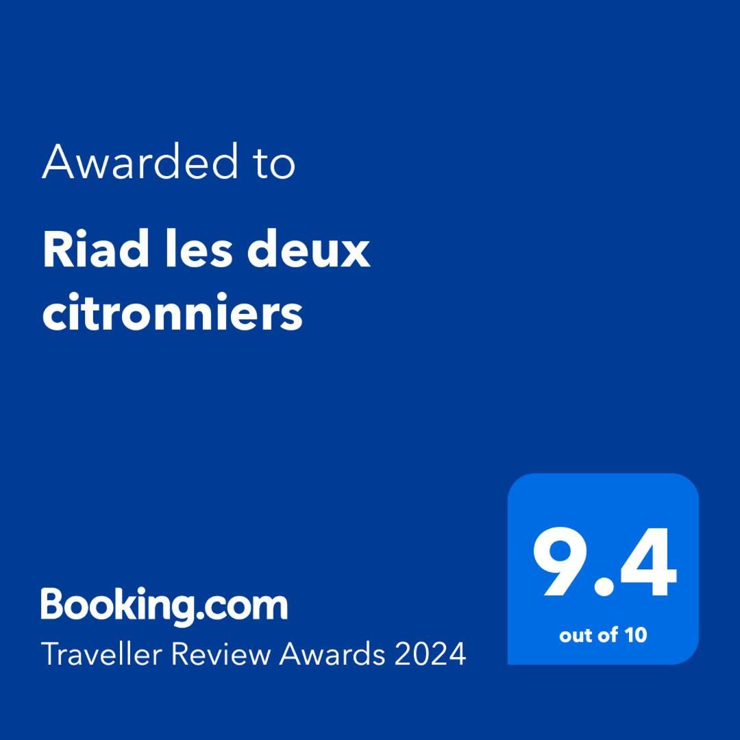 Riad Les Deux Citronniers مراكش المظهر الخارجي الصورة